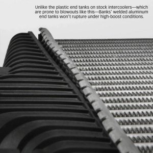 Ford F450 Intercooler Kit - Banks Power - Techni-Cooler - Red - `03-`04